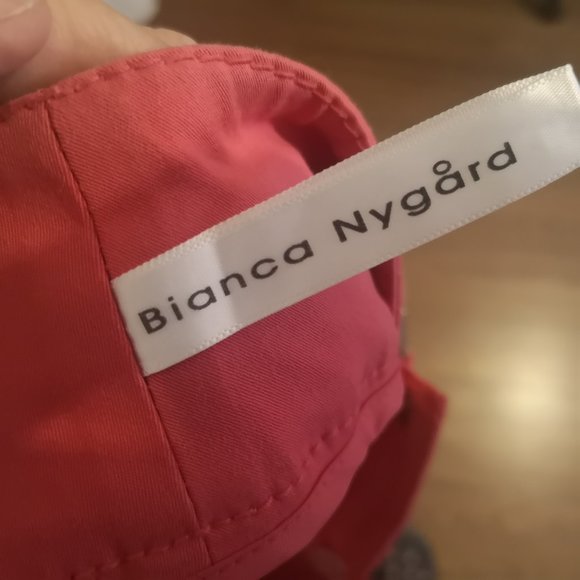 Bianca Nygard coral colored mini skirt - Picture 3 of 14